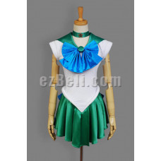 NEW! Sailor Moon Sailor Neptune Kaiou Michiru Cosplay Costume